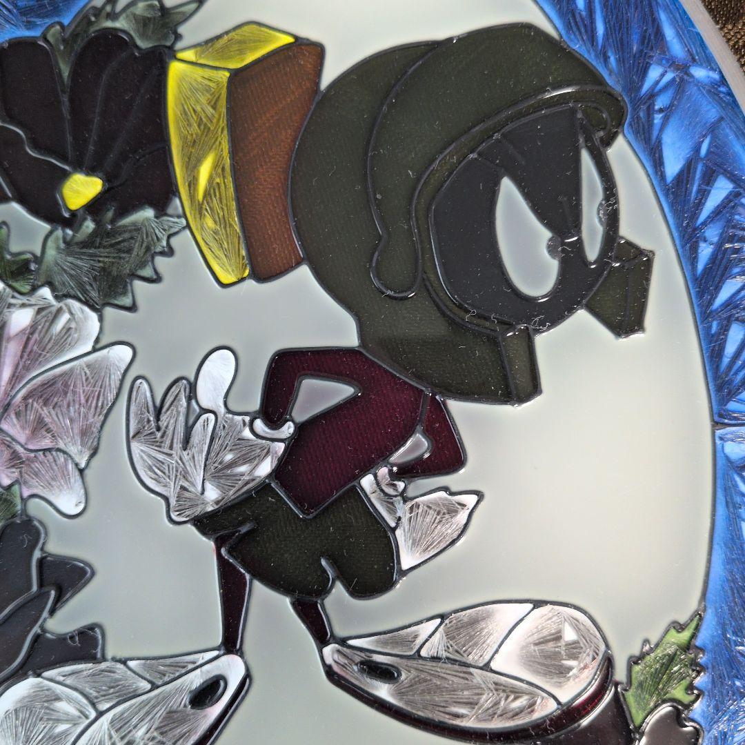 マービン・ザ・マーチャント ステンドグラス　壁掛け サンキャッチャー　希少