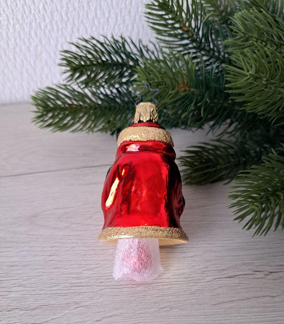 Inge glas　インゲグラス　サンタベル　ガラスオーナメント　クリスマス