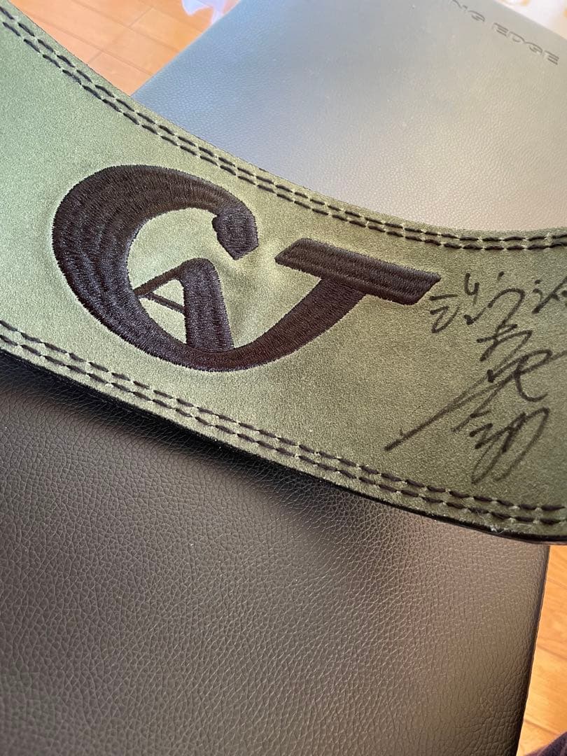 未使用！ジュラシック木澤選手プロデュース　トレーニングベルト