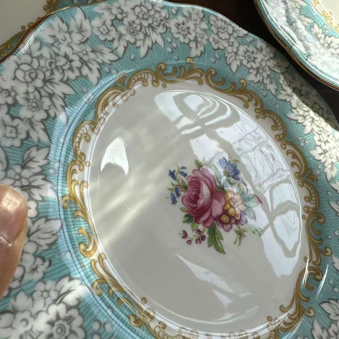 英国製　ロイヤルアルバートエンチャントメント　デザートプレート　6枚