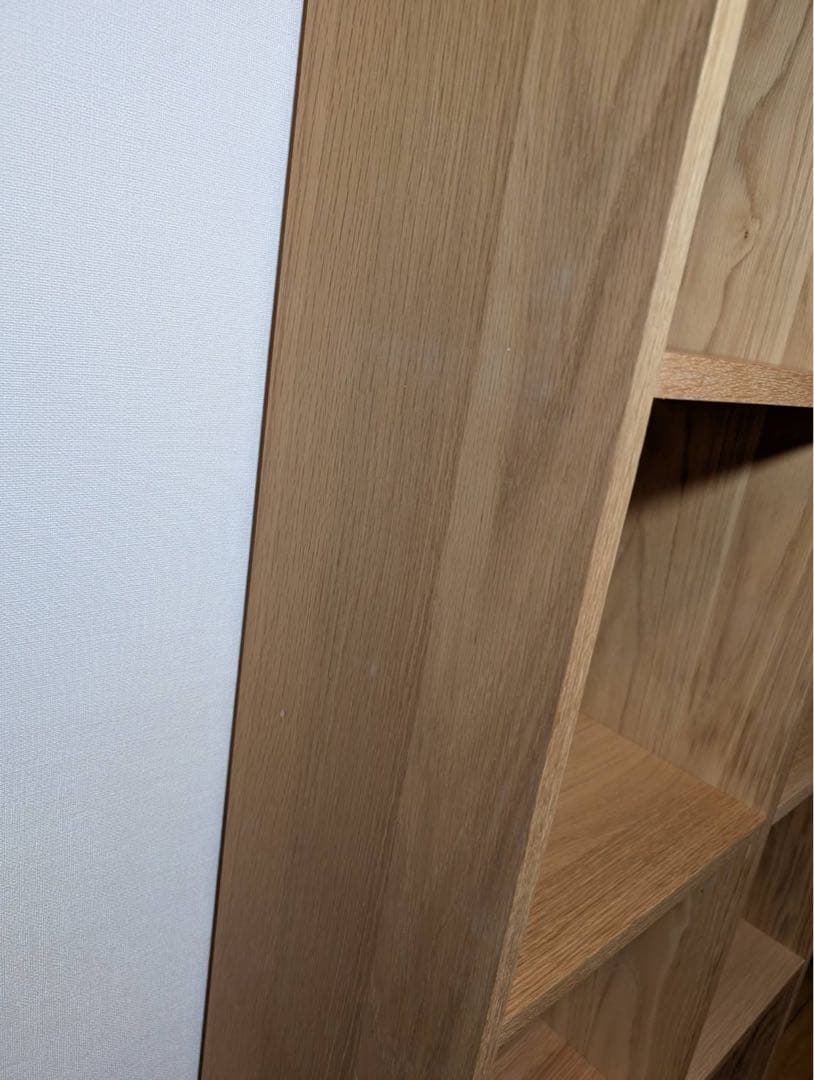 ■送料込■無印良品 スタッキングシェルフ オーク材 木製棚 家具 収納