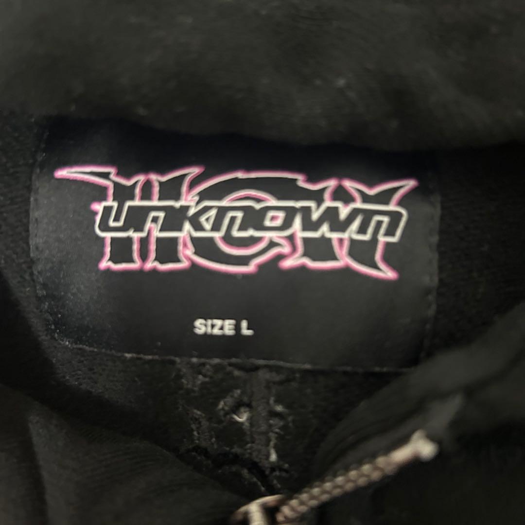 hcw unknown London コラボ ジップパーカー Lサイズ