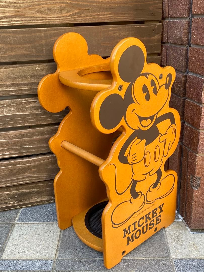 レア♦️木製 ミッキーマウス♦️ヴィンテージ ミッキーが玄関でお出迎え♦️送料込