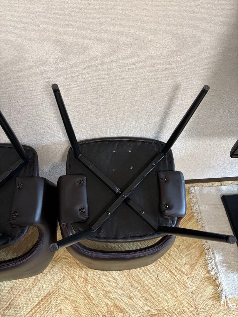 タンスのゲン椅子　二脚セット