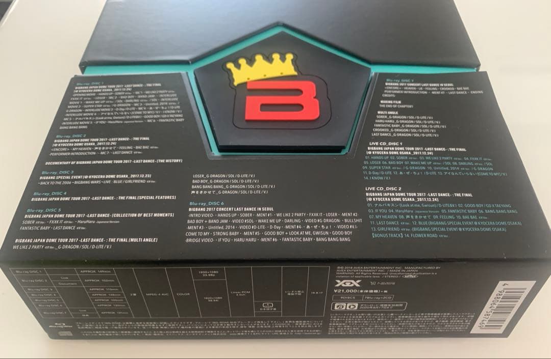 【BIGBANG 】限定BOX シリアルナンバー付