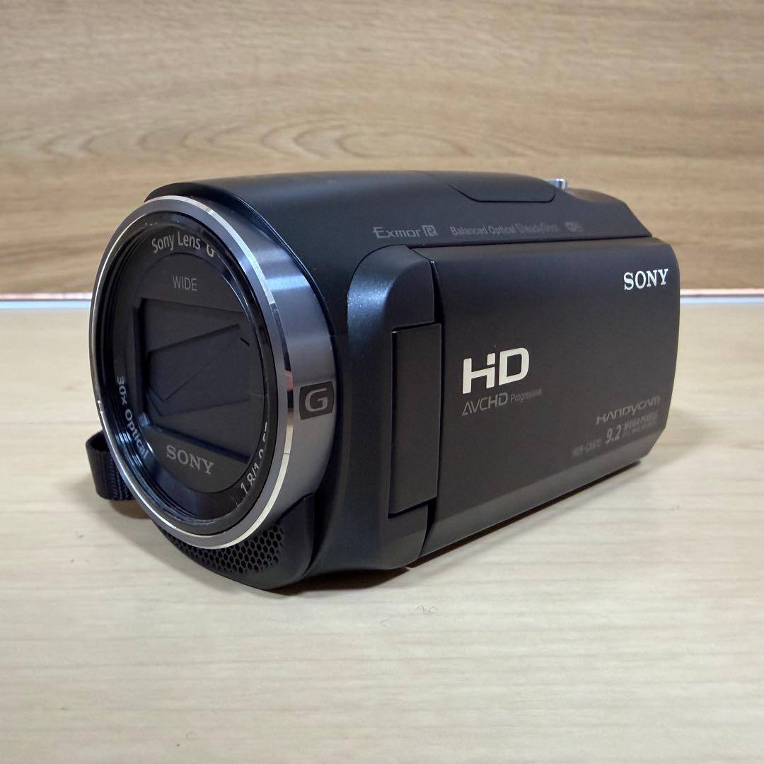 ソニー SONY HDR-CX670 デジタルビデオカメラ ブラック【中古】