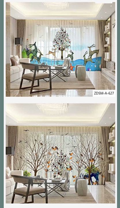 ことも部屋カーテン　自分が好きな写真をオーナーできます、