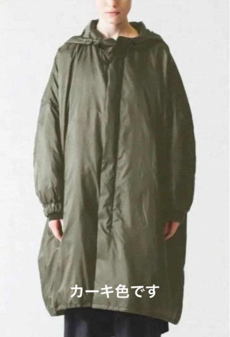 本日限定値下げmizuiroind ミズイロインド　フードダウンコート　カーキ