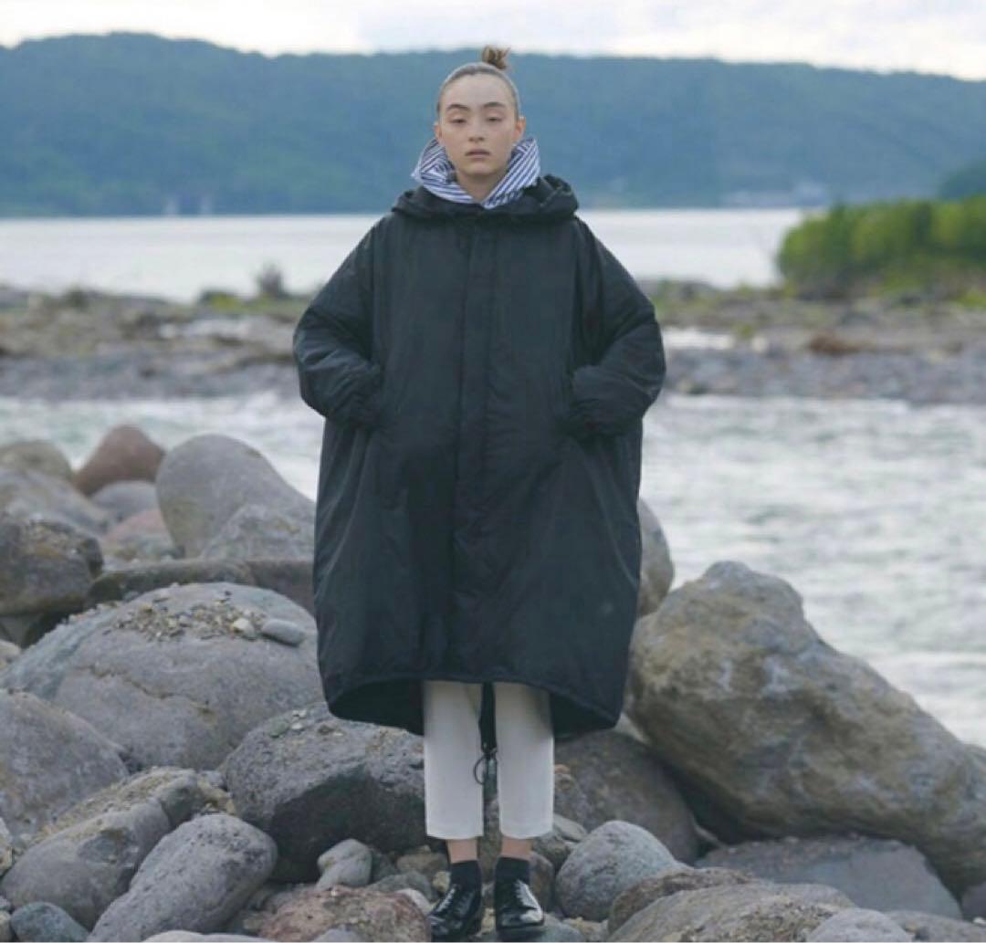 本日限定値下げmizuiroind ミズイロインド　フードダウンコート　カーキ