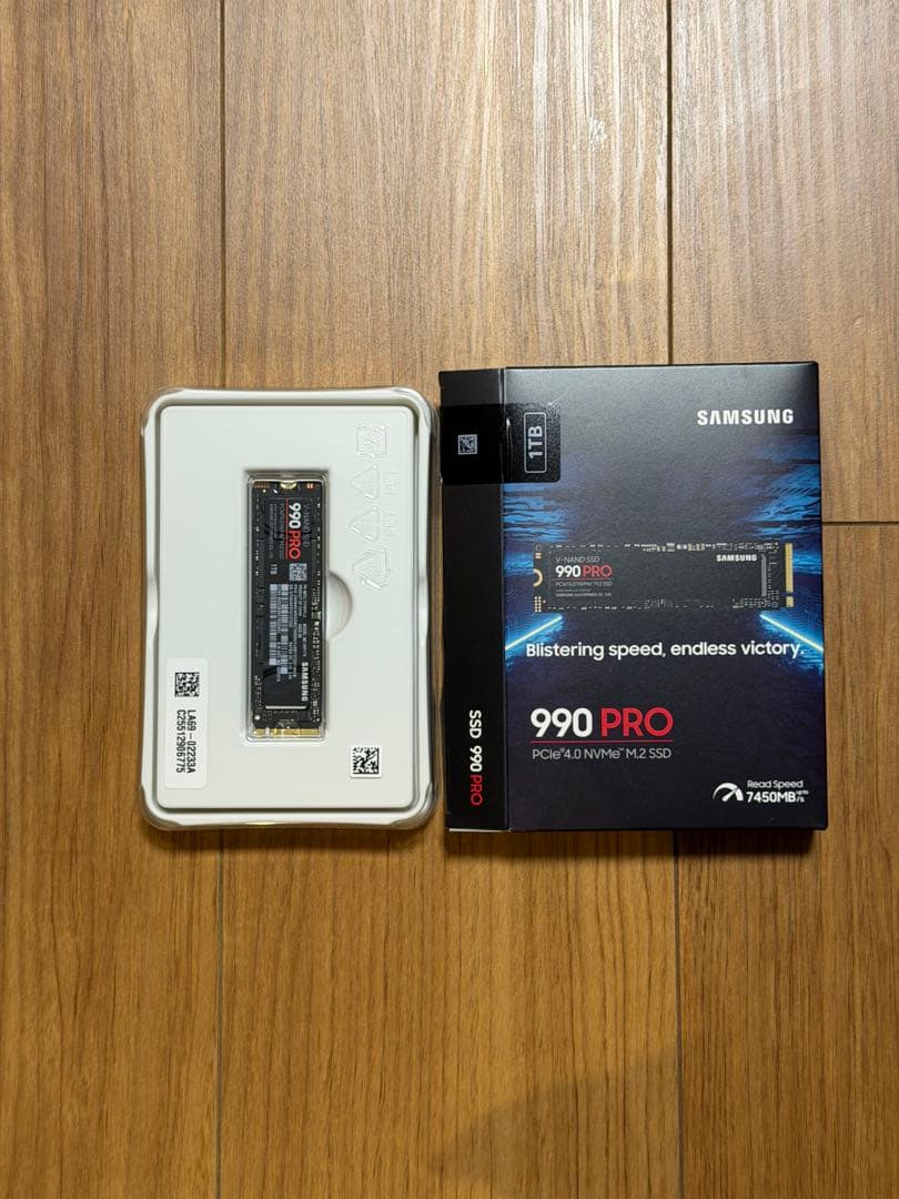 内蔵型SSD Samsung 990 PRO 1TB SSD