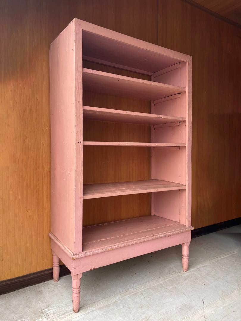 オープンシェルフ フレンチ カントリー ブロカント ブックシェルフ シャビー 棚