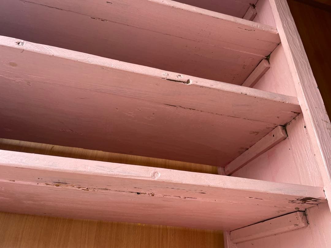 オープンシェルフ フレンチ カントリー ブロカント ブックシェルフ シャビー 棚