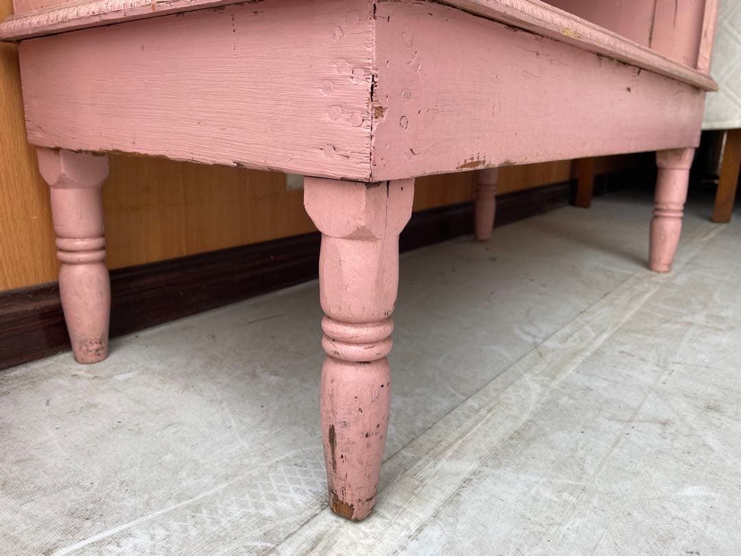 オープンシェルフ フレンチ カントリー ブロカント ブックシェルフ シャビー 棚