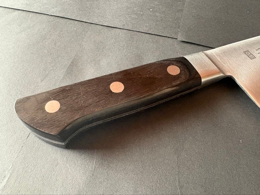 藤次郎作 料理庖丁 スウエーデン鋼 DP口金付 牛刀330mm F-812