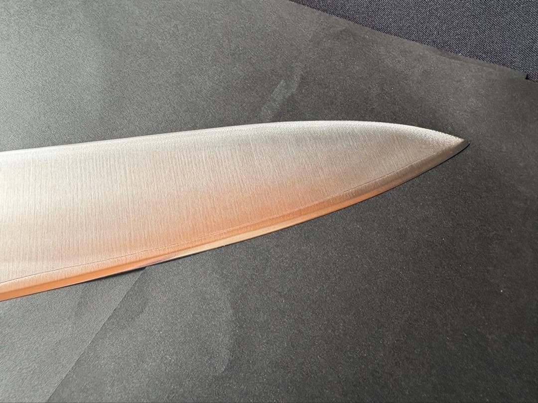 藤次郎作 料理庖丁 スウエーデン鋼 DP口金付 牛刀330mm F-812