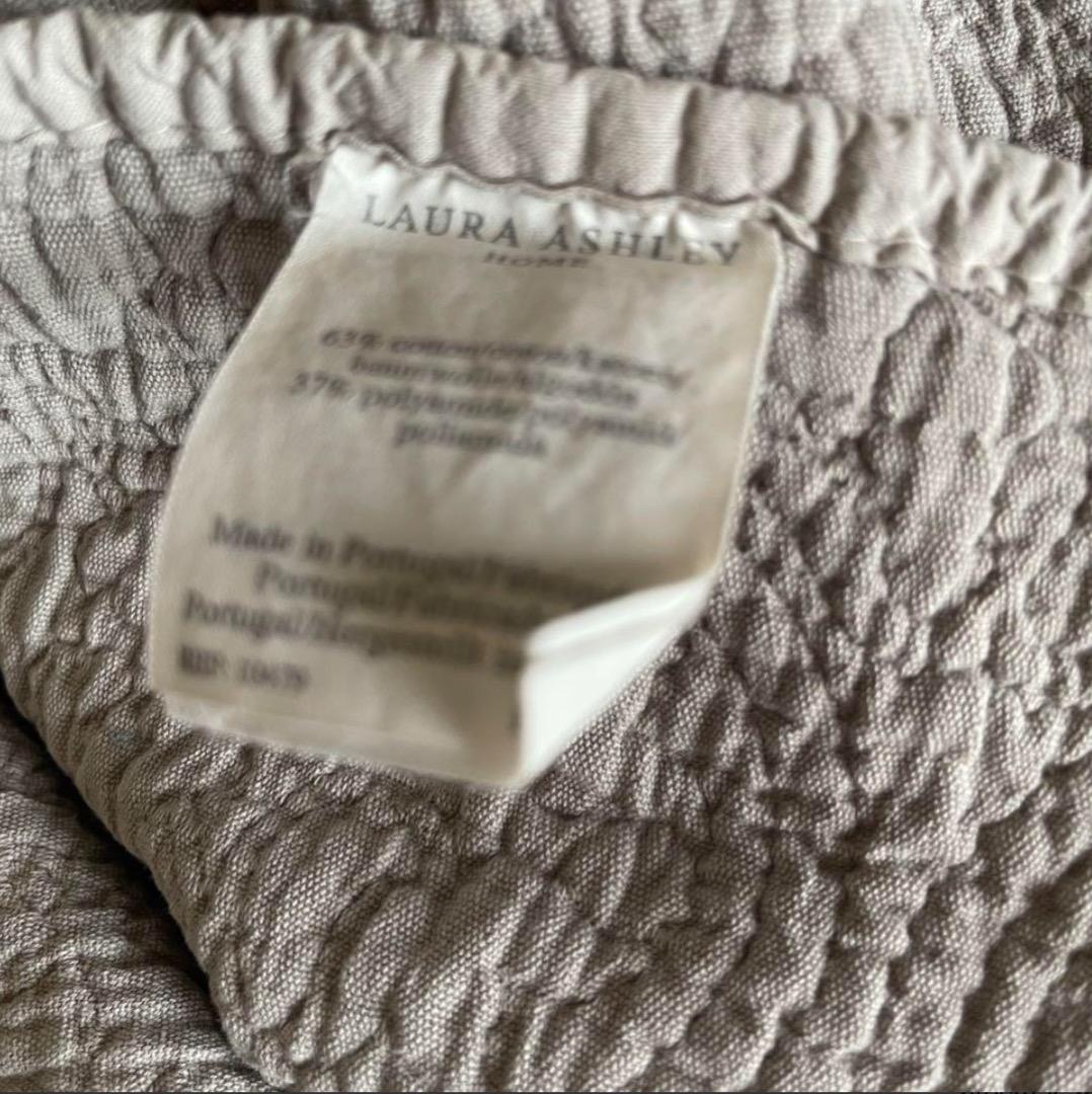 旧LAURA ASHLEY 　イギリス直輸入キルトカバー　ベッドスプレット　新品