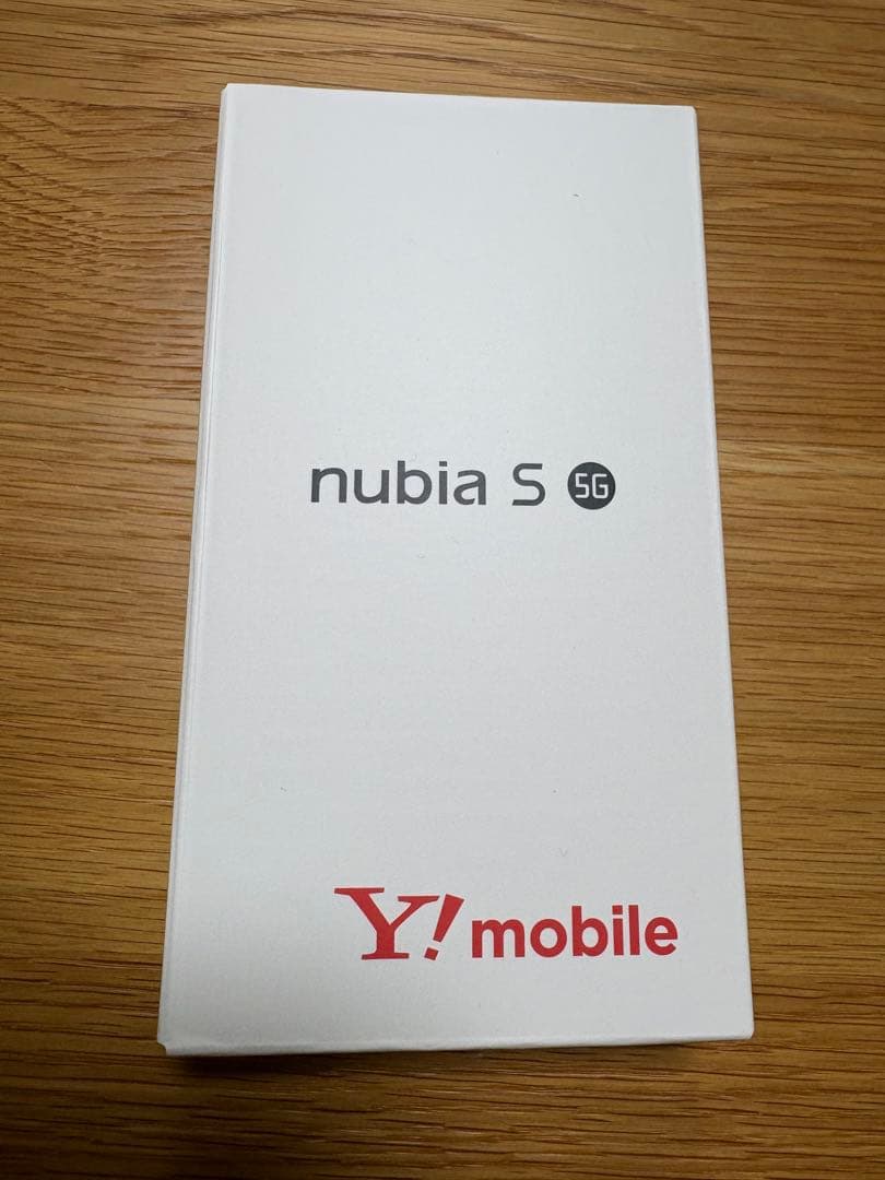 nubia S 5G ホワイト Y!mobile 未使用品