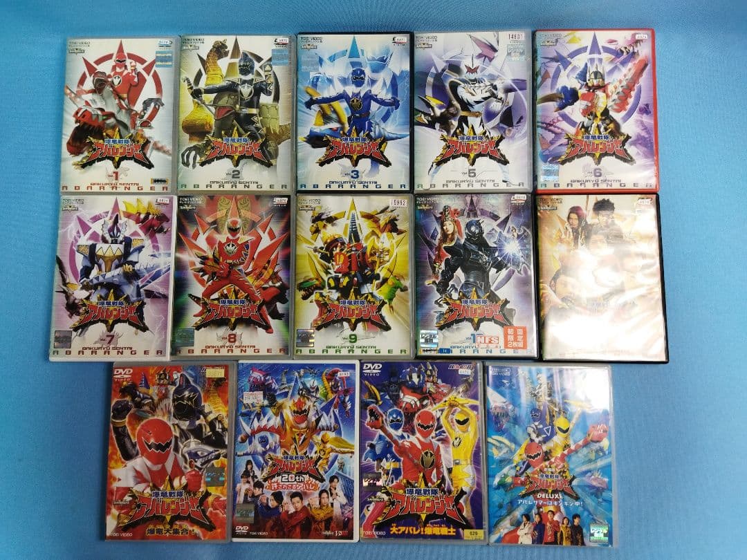 戦隊もの　レンタルアップDVD　76点まとめ大量セット　ゴセイジャー