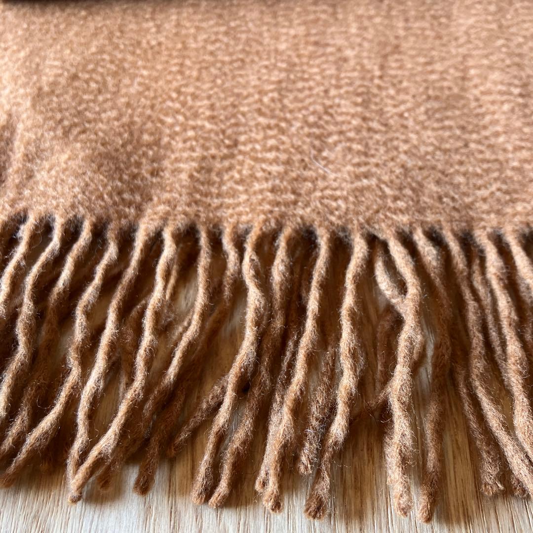 未使用 ビキューナ100% マフラー 難あり 男女兼用