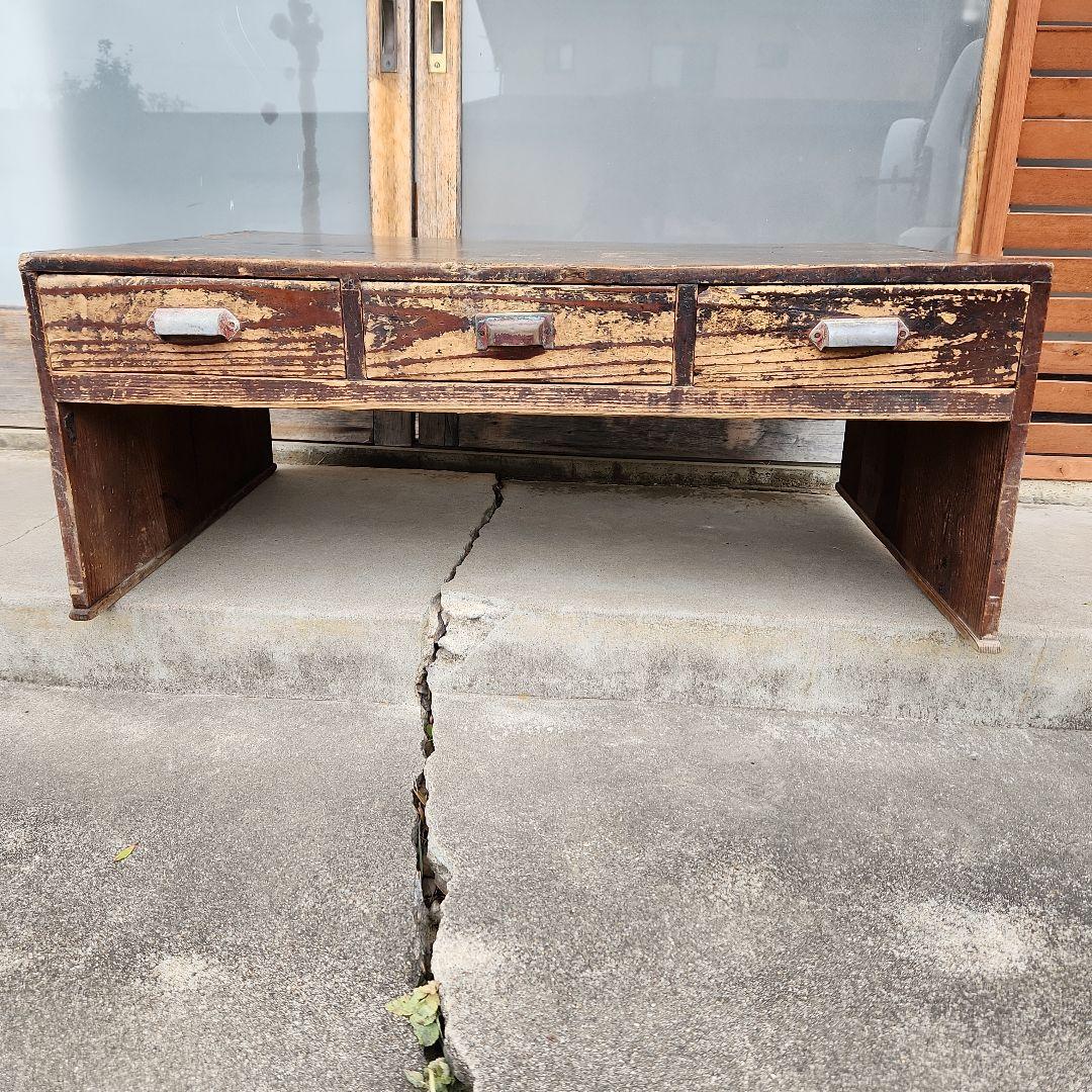 机　学習机　当時物　収納机　寺子屋　昭和レトロ　アンティーク