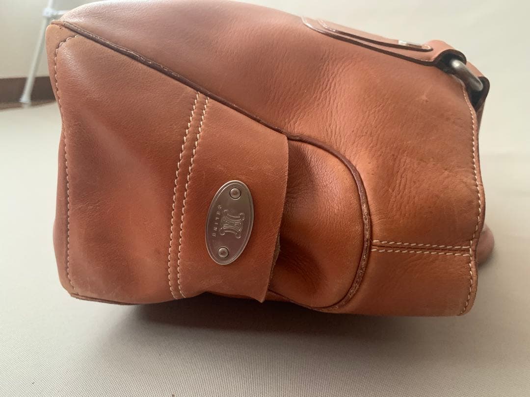 セリーヌ　レザー　ミニボストンバッグ