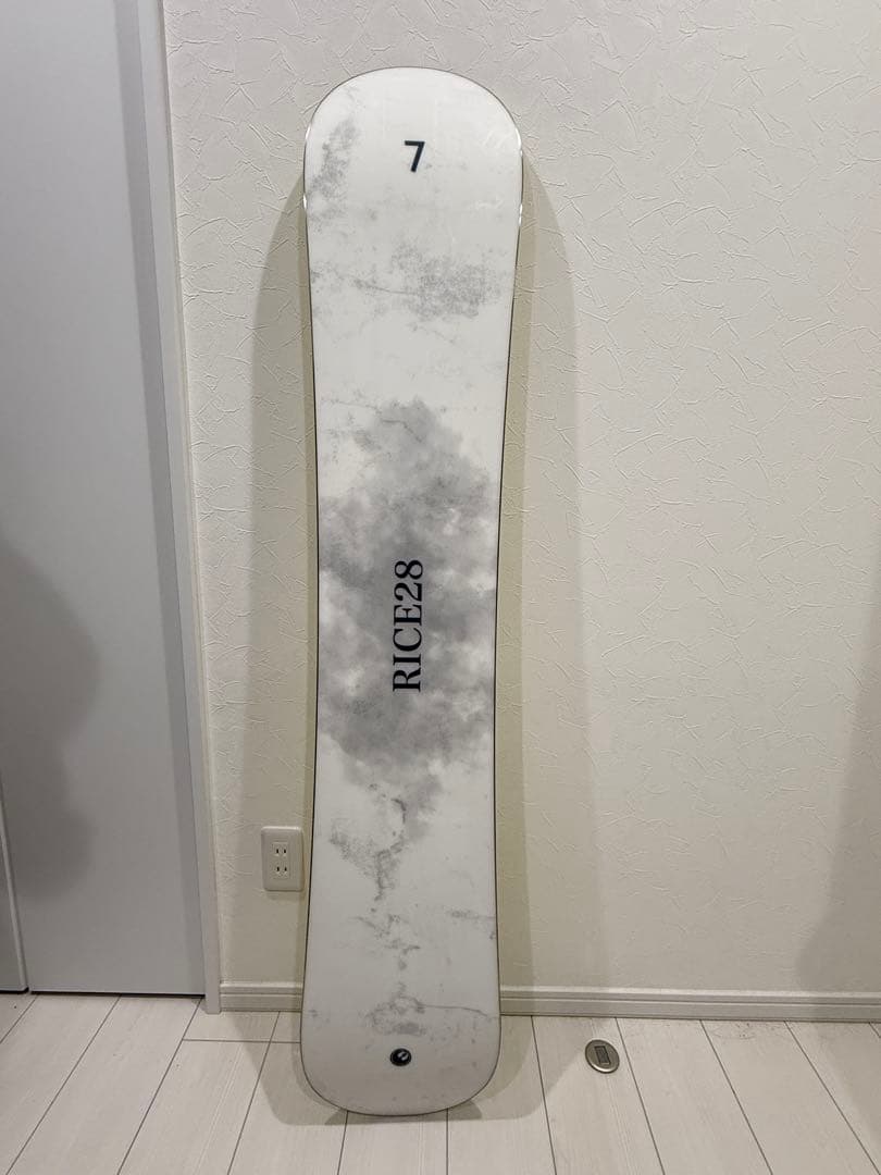 RICE28 スノーボード板 イエロー グラトリ向け