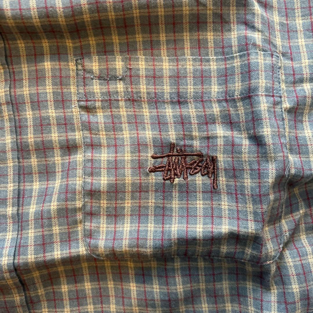 Stussy チェック柄 長袖シャツ