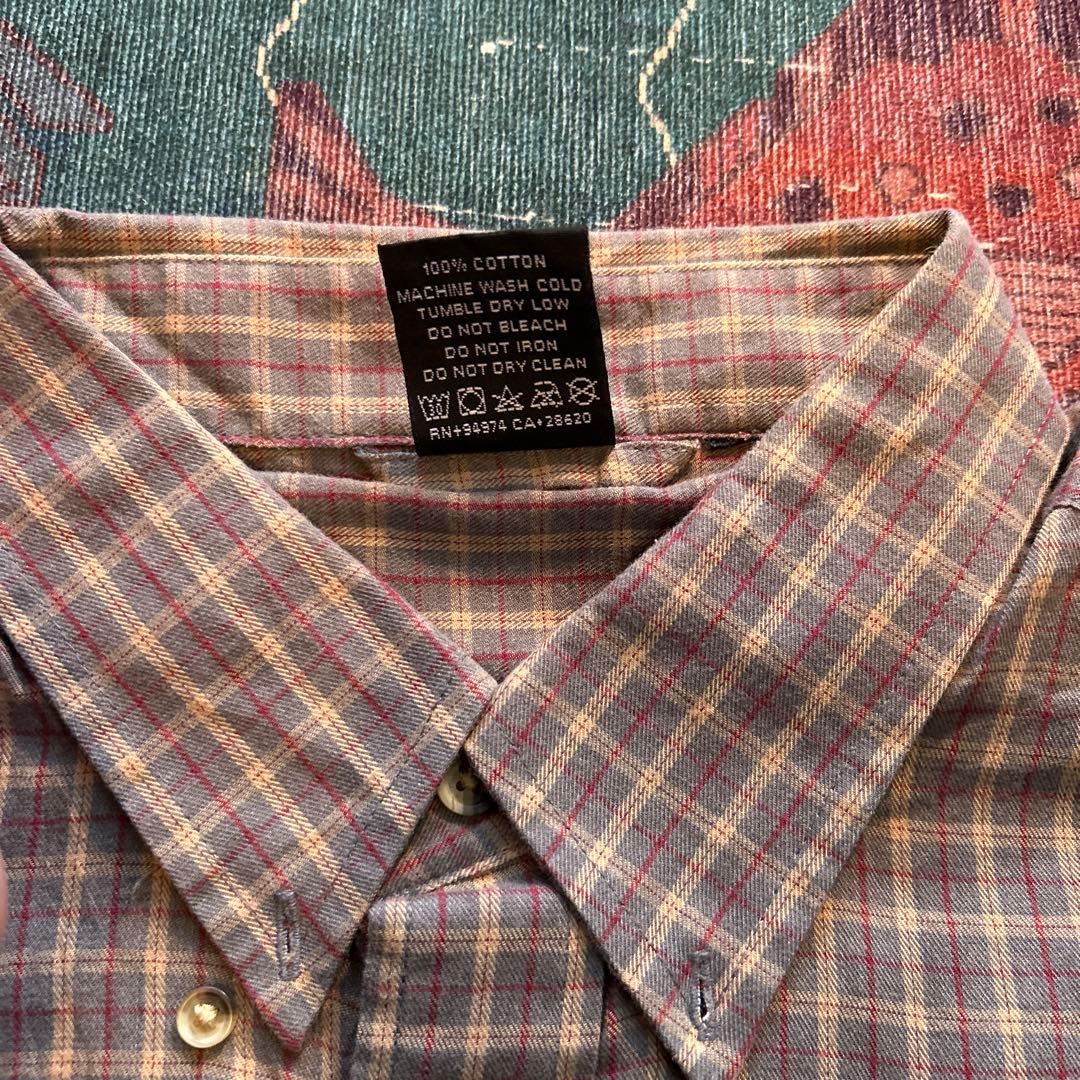 Stussy チェック柄 長袖シャツ