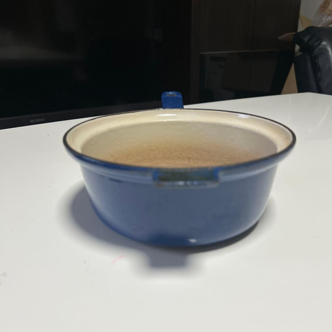 廃盤　ル・クルーゼ　レア　水色マルチファンクション18cm ソースパン