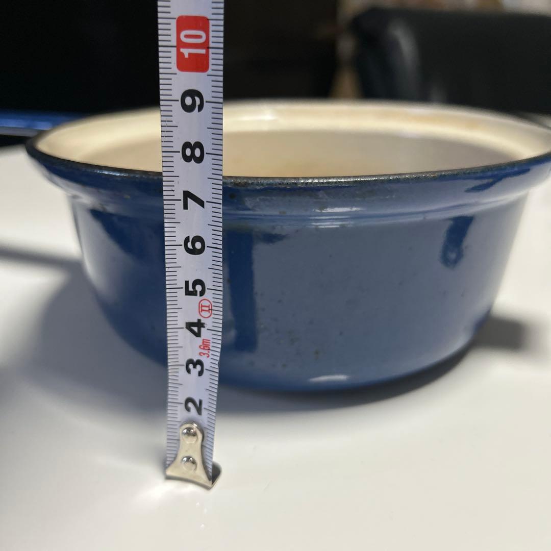 廃盤　ル・クルーゼ　レア　水色マルチファンクション18cm ソースパン