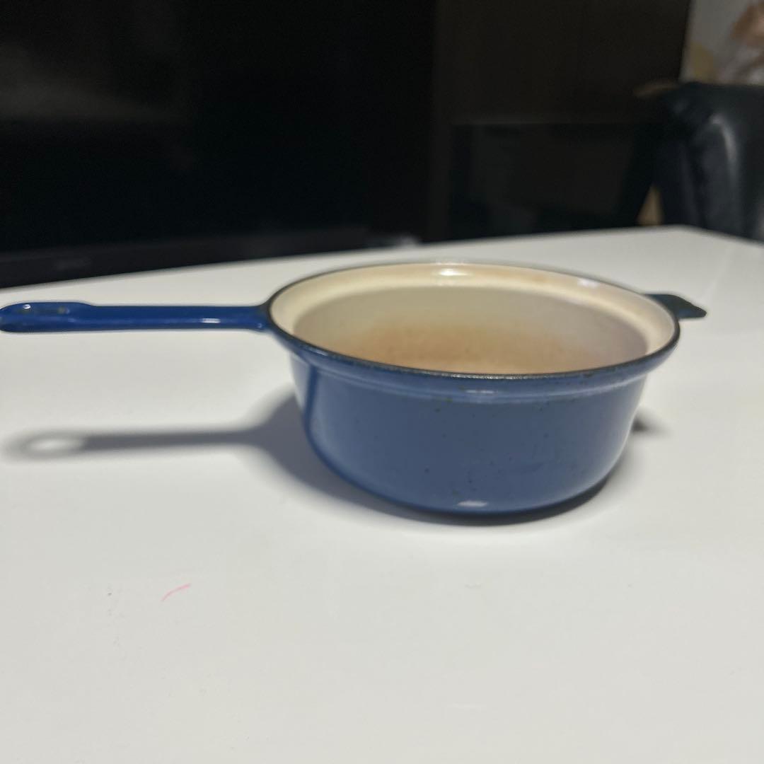 廃盤　ル・クルーゼ　レア　水色マルチファンクション18cm ソースパン