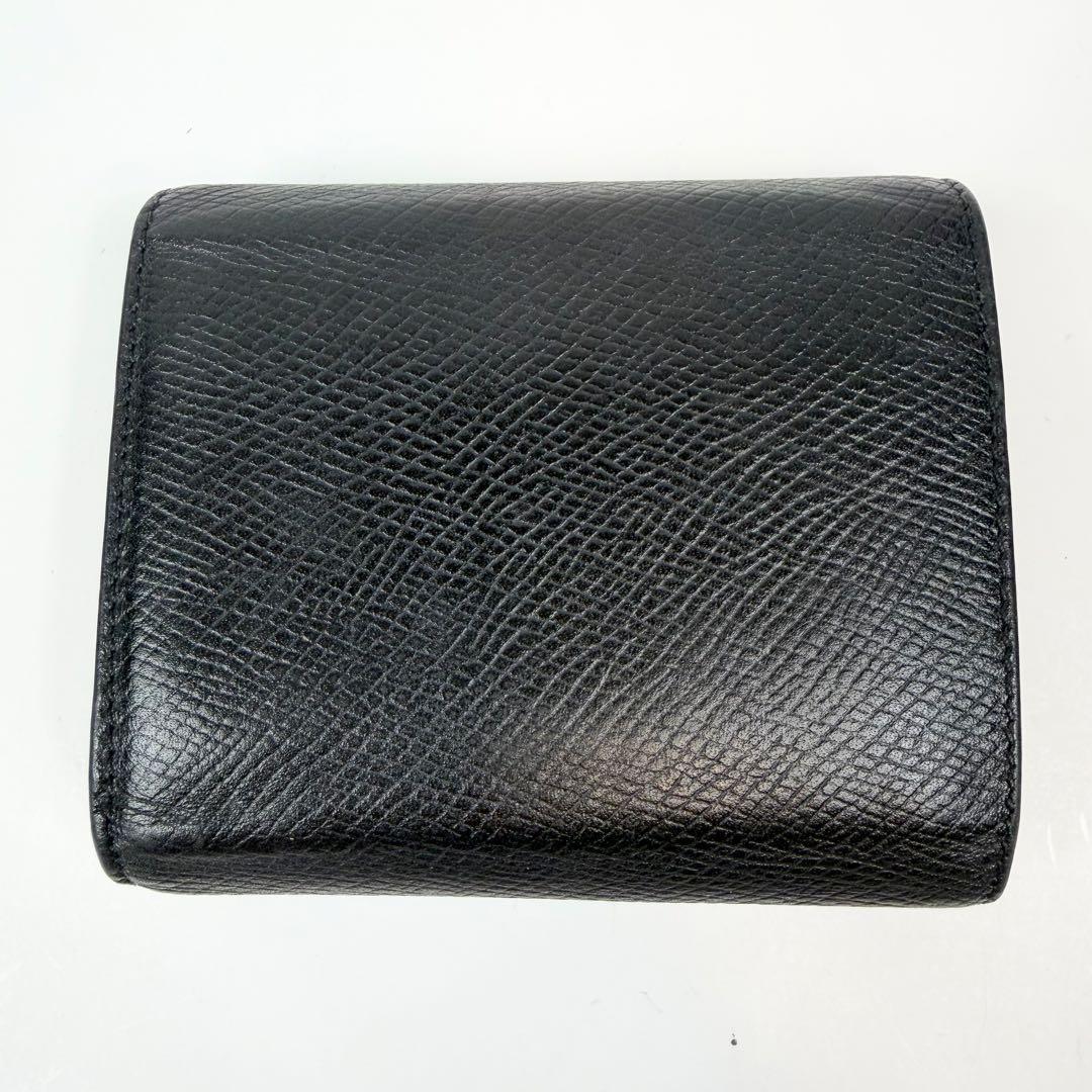 CELINE セリーヌ スモール トリフォールドウォレット ブラック