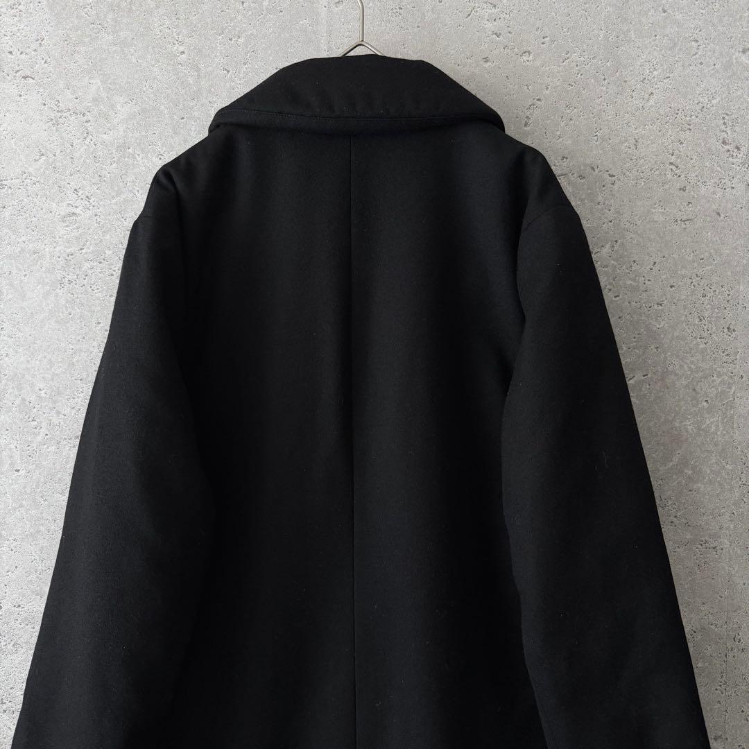 Theory luxe メルトンウール　ダウン　チェスターコート　38 ブラック