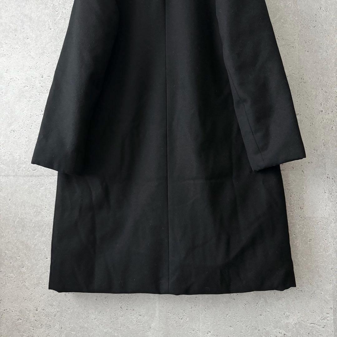 Theory luxe メルトンウール　ダウン　チェスターコート　38 ブラック