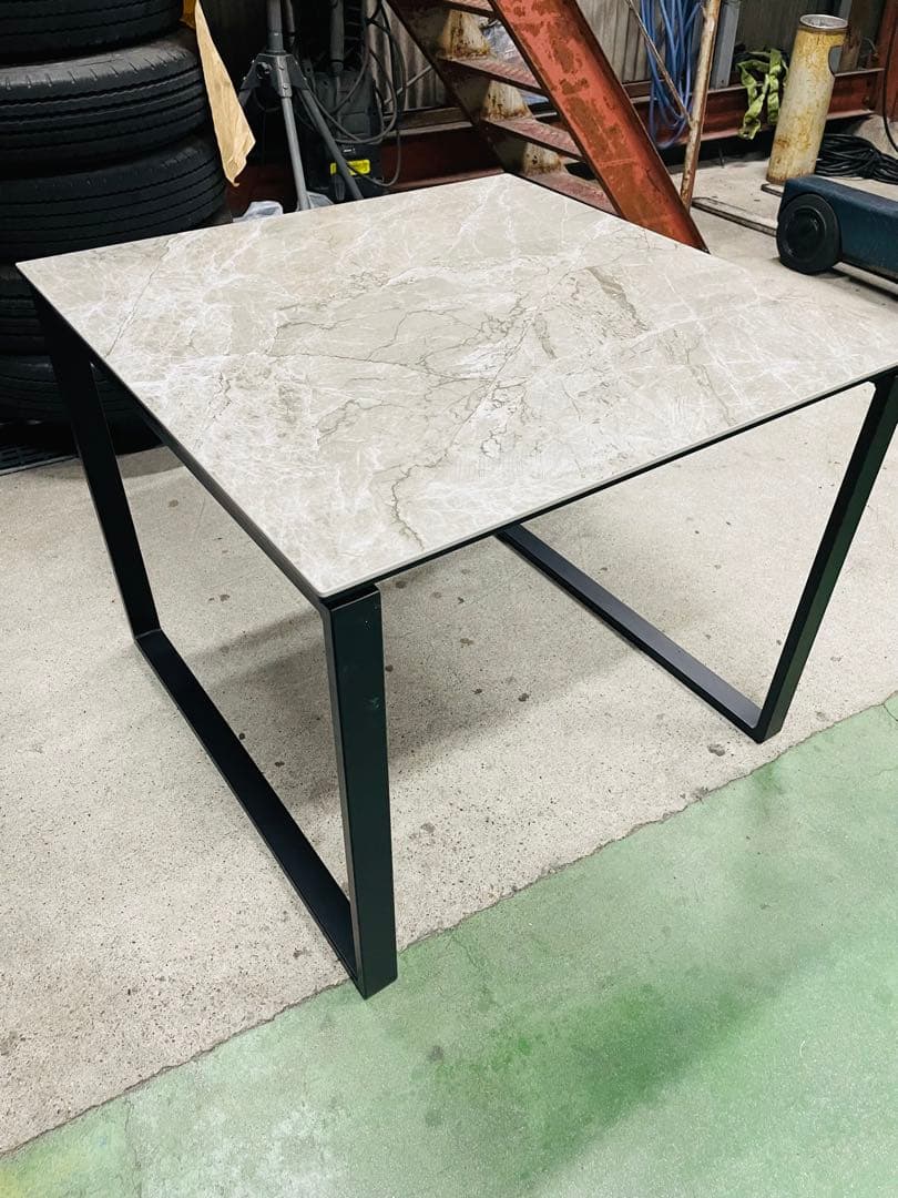 【美品】ニトリ セラミックダイニングテーブル