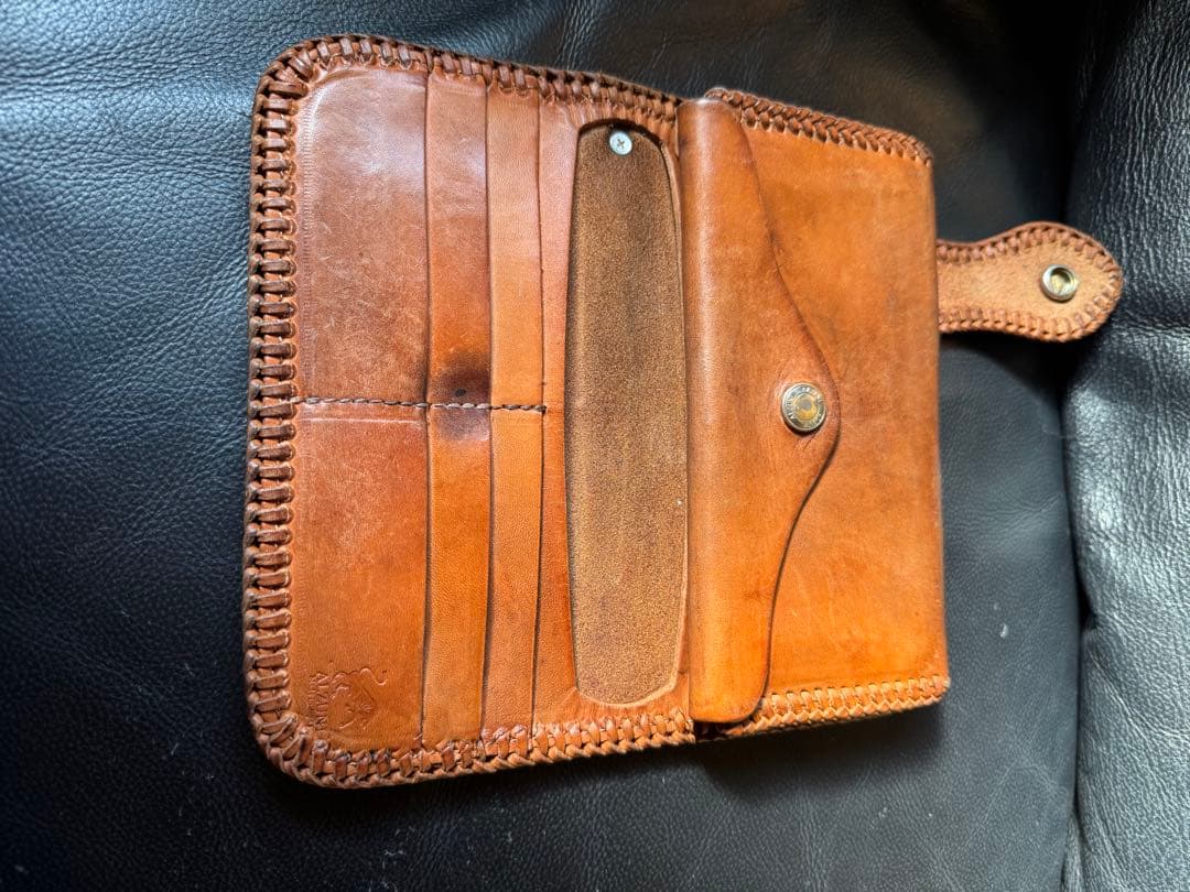 アルズニ　長財布　ライダース　ロングウォレット