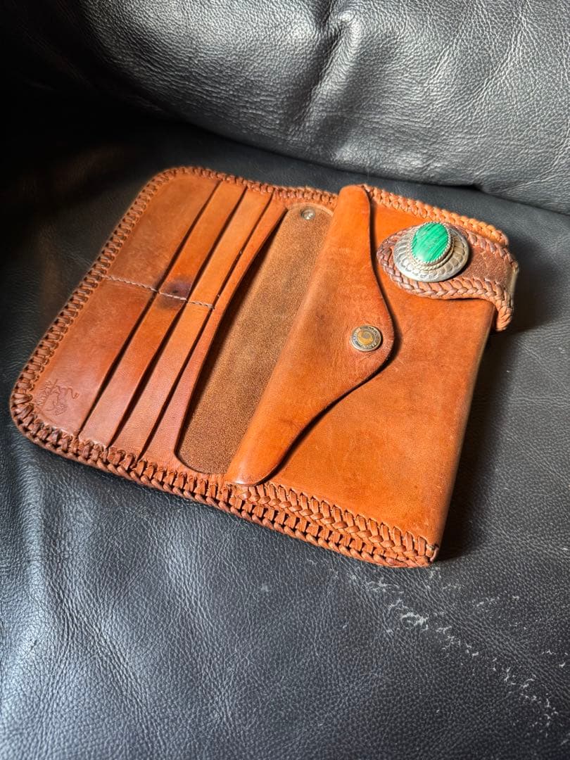 アルズニ　長財布　ライダース　ロングウォレット