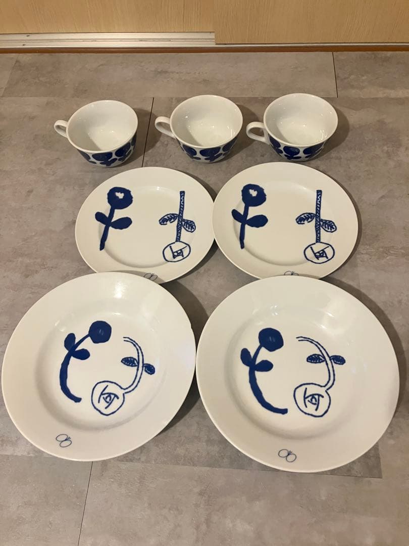 mina perhonen pass the baton 食器7点セット