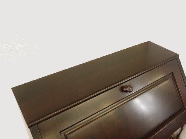 北海道民芸家具　ＨＭ８００ビューロー　ライティング　 再塗装済　ＵＳＥＤ