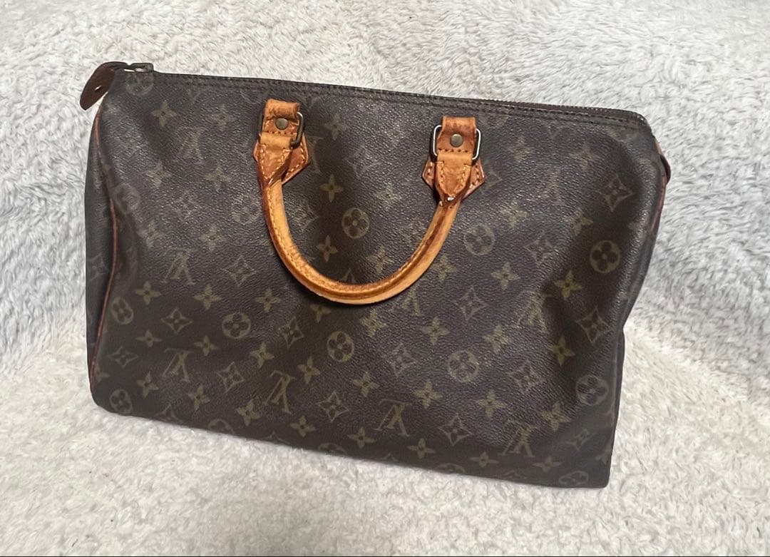 【良品】LOUIS VUITTON ルイ・ヴィトン スピーディ35（モノグラム）