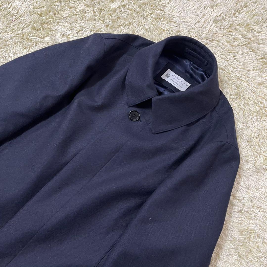 美品　トゥモローランド　ゼニア　カシミヤ　ステンカラーコート　ロング　Lサイズ