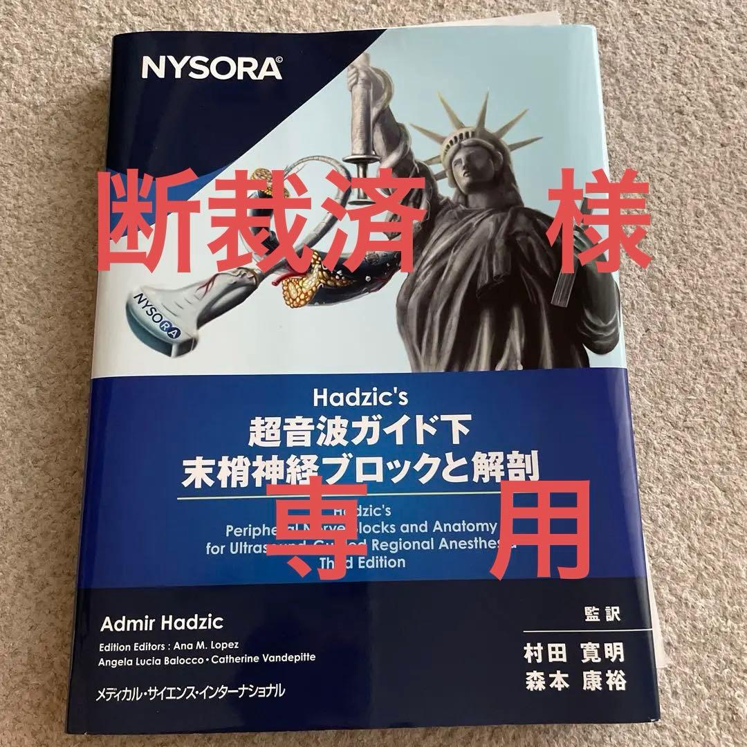 断裁済⭐︎Hadzic's 超音波ガイド下末梢神経ブロックと解剖