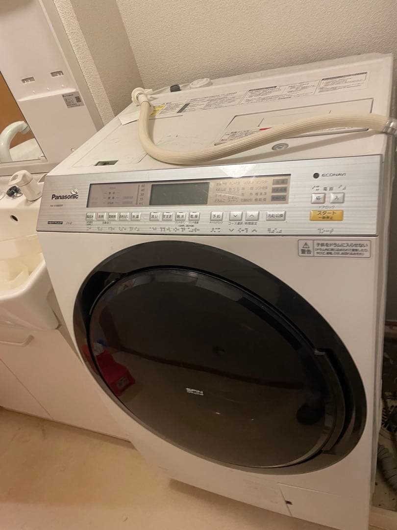 【カル】　Panasonic ドラム式洗濯機 本体