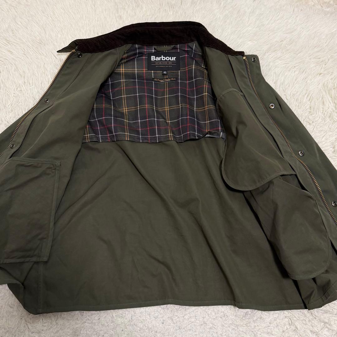 25年製極美品　XLサイズ相当　バブアー　トランスポート　ピーチスキン　完売品