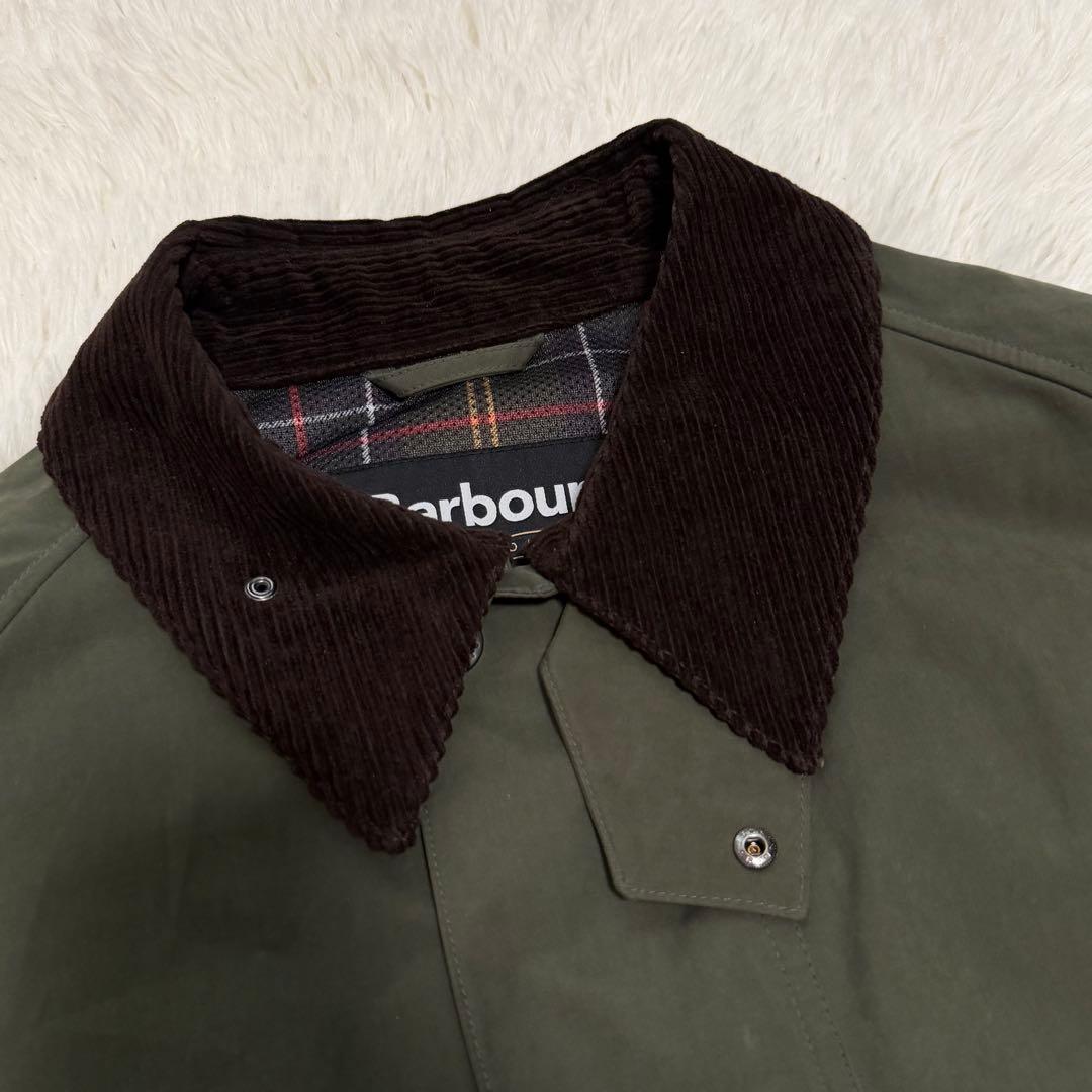 25年製極美品　XLサイズ相当　バブアー　トランスポート　ピーチスキン　完売品