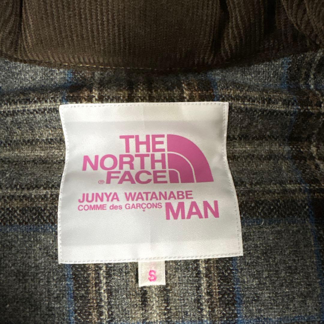 ジュンヤワタナベ　ノースフェイス　コラボ　レザー　　　ダウンベスト　ヌプシ　S