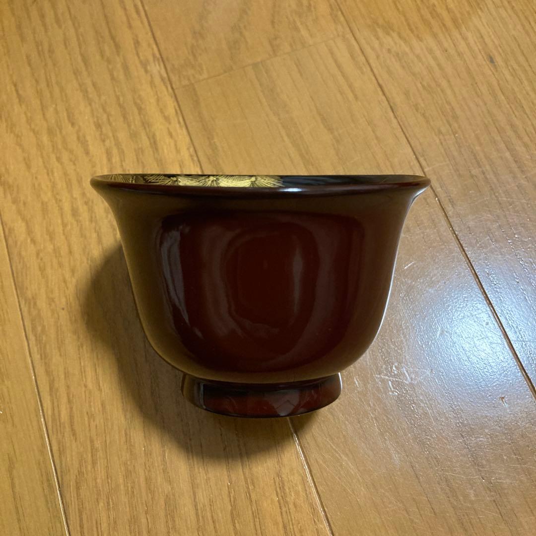 漆器　沈金　8客　輪島塗