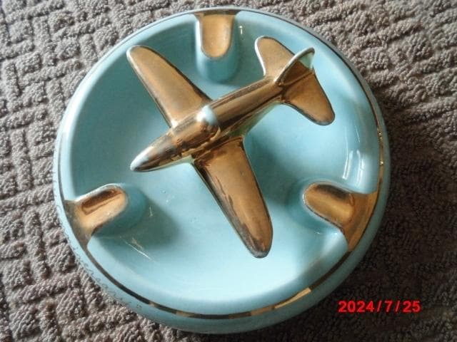 □□　50'~60'/飛行機のビンテージ灰皿　□□