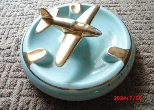 □□　50'~60'/飛行機のビンテージ灰皿　□□