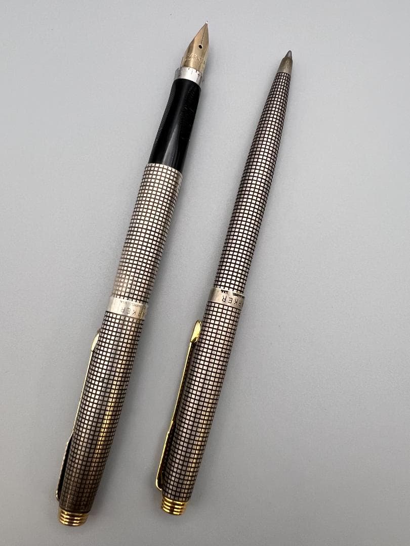 パーカー Parker USA製 スターリング 14K 万年筆 ボールペン ２本